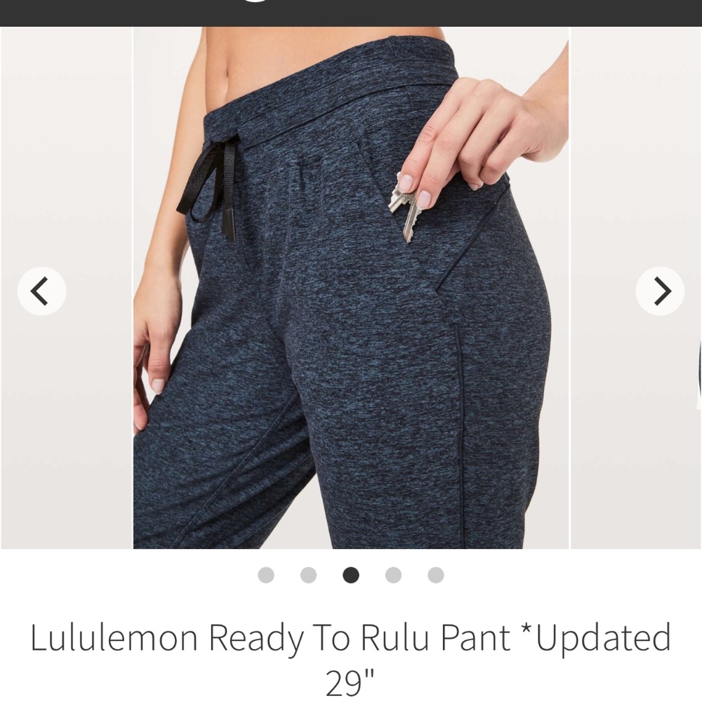 Lululemon Rulu Jogger